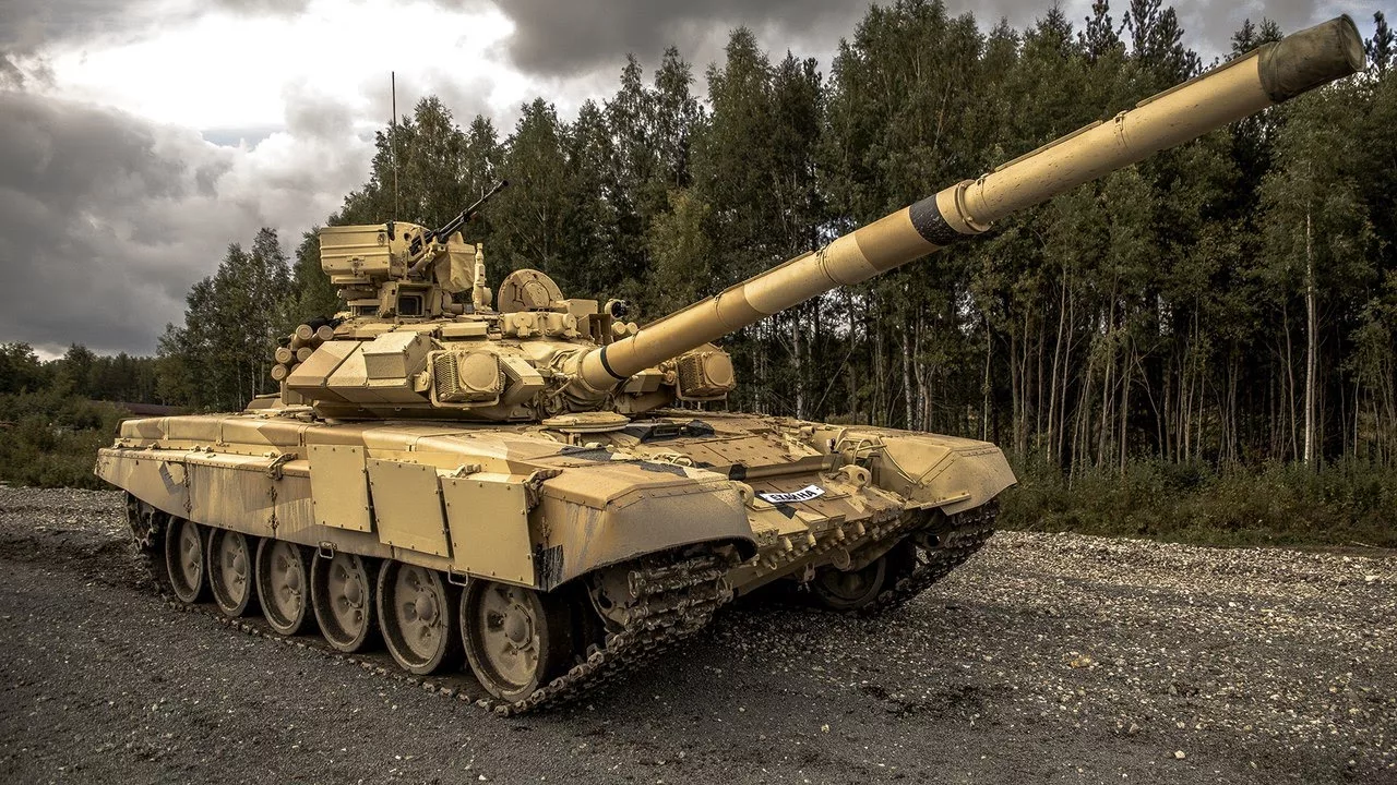 Тестовый Танк Т-90
